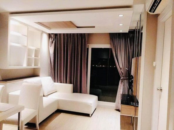 Fully furnished 1-bedroom condo in La Santir Jomtien with pool view, 7th floor