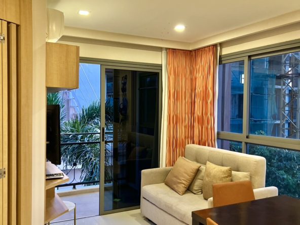 1-bedroom condo for sale in City Garden Pratumnak, 3rd floor, fully furnished, Thai company name, Pattaya