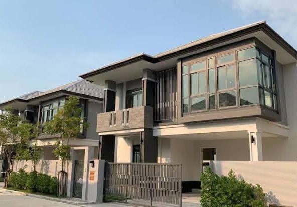 2-storey house for sale in Patta Prime Pattaya, fully furnished, 3-bedroom, company name, spacious layout