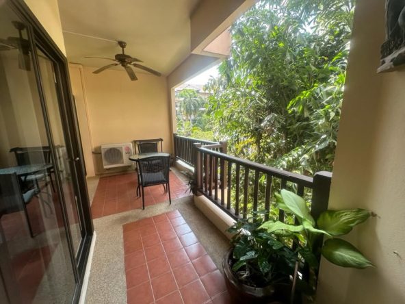 Studio condo for sale in Chateau Dale Pattaya, garden view, 64 sqm, 3rd floor, big balcony, company name