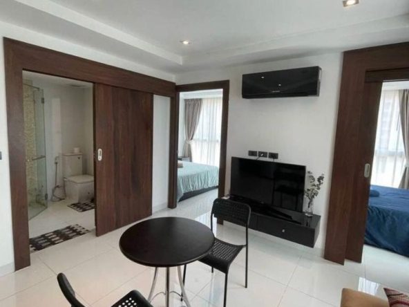2-bedroom condo for sale in Serenity Wongamat Pattaya, sea view, 4th floor, 42 sqm, foreign name