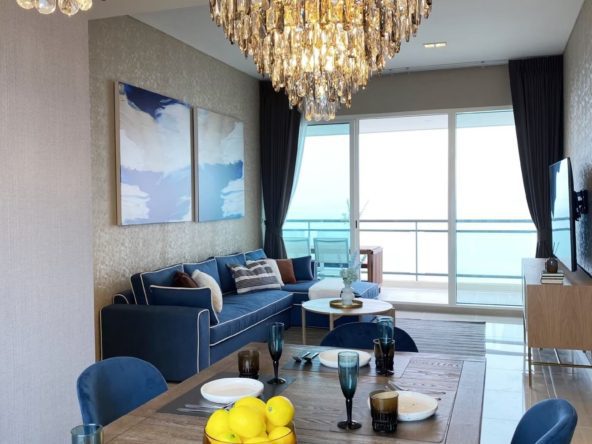 Sea view condo for sale Reflection Jomtien Beach Pattaya, 2 bedrooms, 36th floor, Thai name