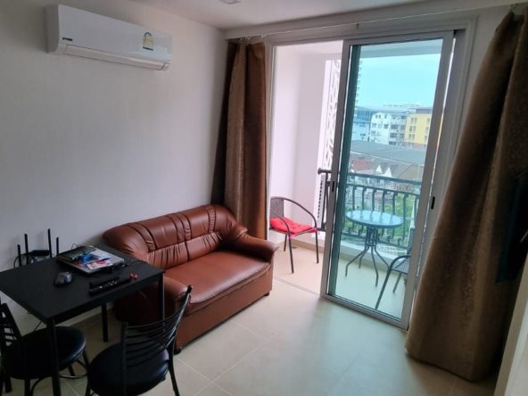 1-bedroom condo for sale in City Garden Olympus Pattaya, 5th floor, city view, foreign ownership