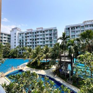 2-bedroom condo for sale in Dusit Grand Park Pattaya, 3rd floor, city view, Thai name