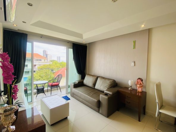 1-bedroom condo for sale Sunset Boulevard Residence 2 Pattaya – city view, furnished unit