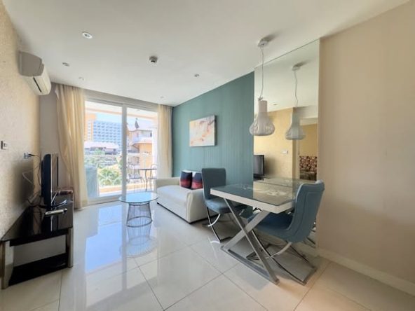 1-bedroom condo for sale in Grande Caribbean Pattaya, 4th floor, city view