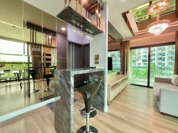 1-bedroom condo for sale Dusit Grand Jomtien city view