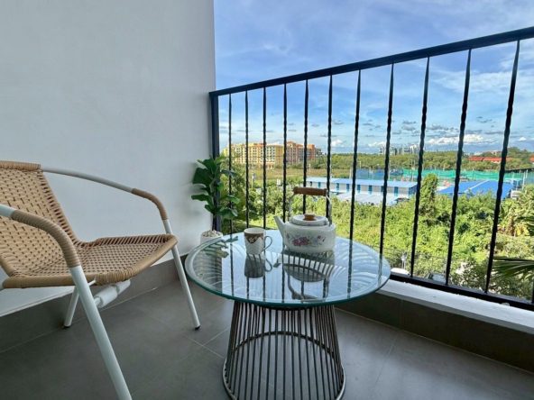 Seven Seas condo for rent Pattaya 1 bedroom city view