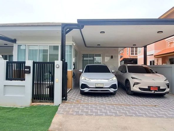 Fully furnished 2-bedroom single house for rent with EV charger