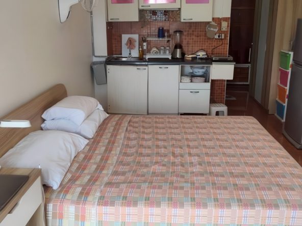 “Studio condo for sale at Jomtien Beach Condominium – sea and pool view”