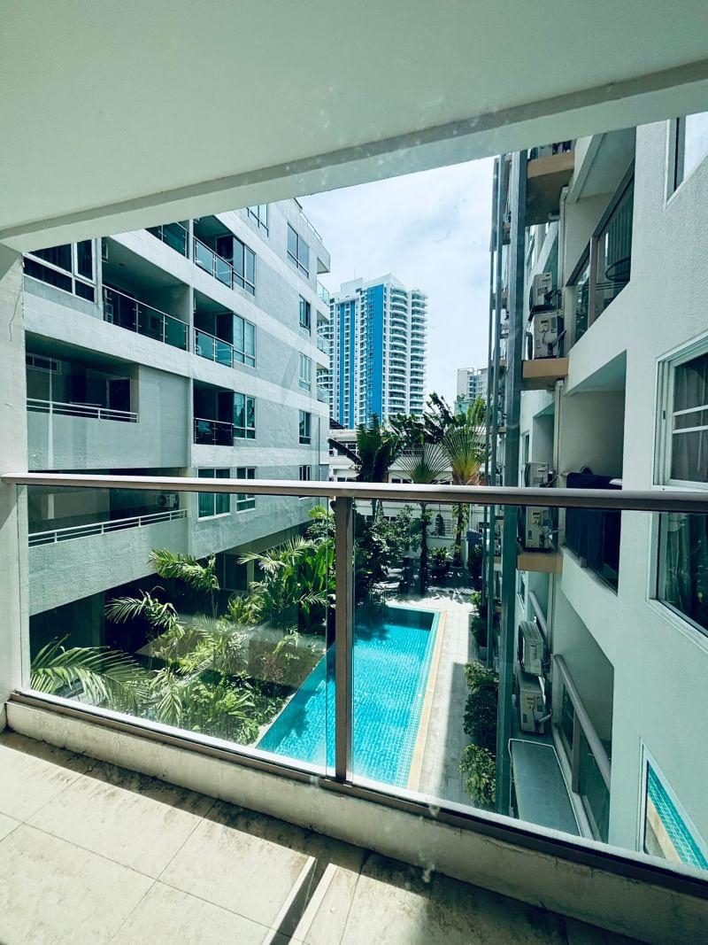 2-bedroom condo for sale in The Place Pratamnak, Pattaya, with city views.