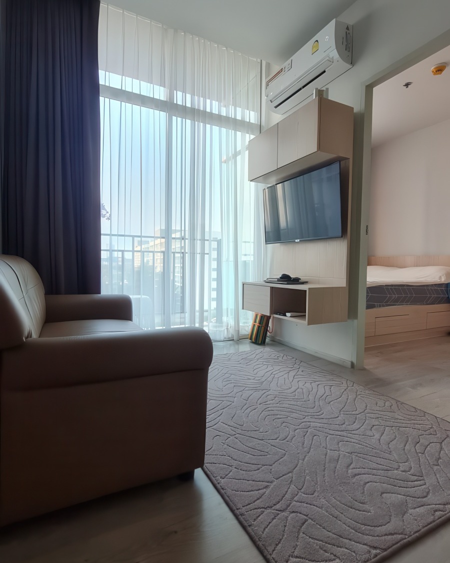 1-bedroom condo for sale in The Grand Jomtien, fully furnished, 5th floor, foreign ownership, city view