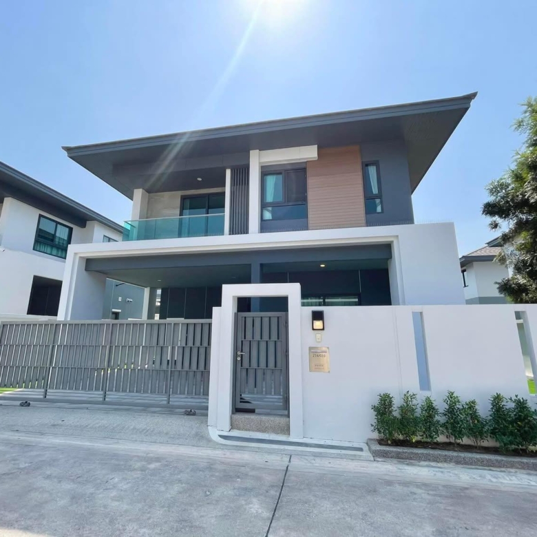 3-bedroom house for sale in Patta Ville Pattaya, fully furnished, Thai name, 2 storey, gated community