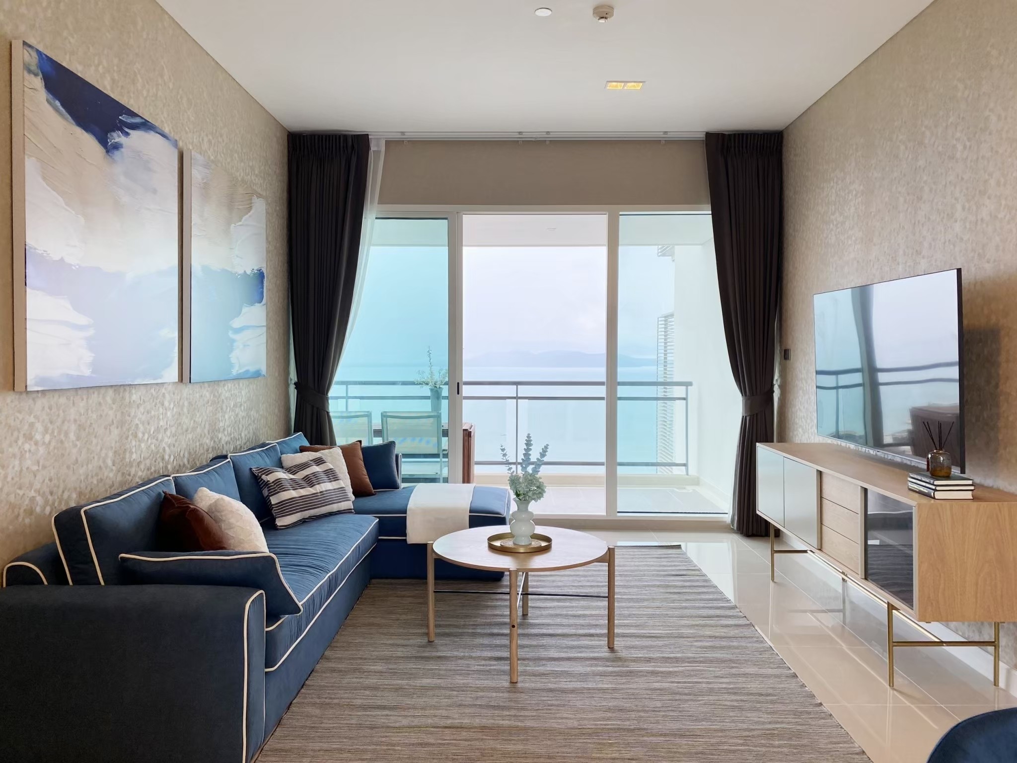 Sea view condo for sale Reflection Jomtien Beach Pattaya, 2 bedrooms, 36th floor, Thai name