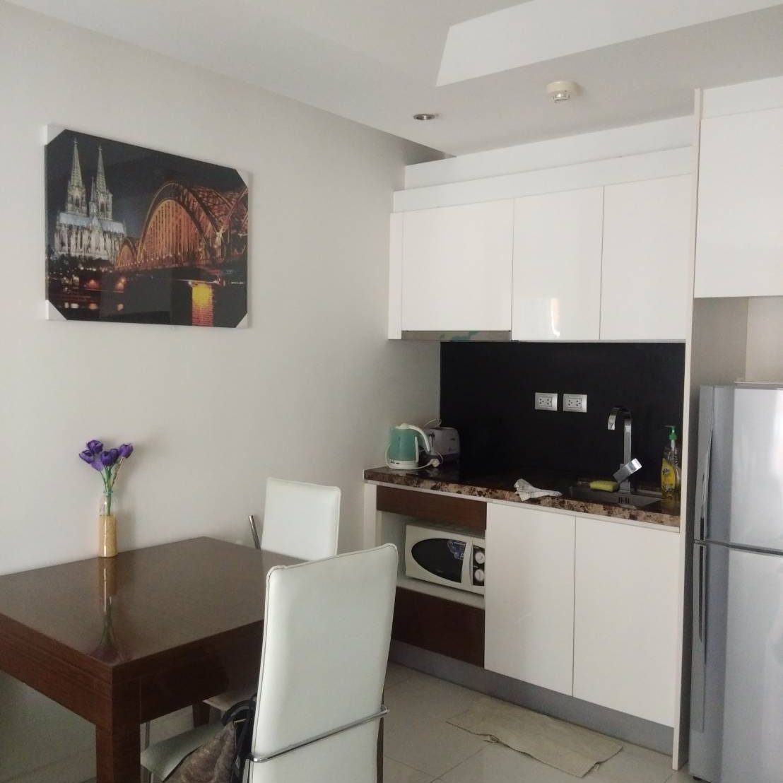 1-bedroom condo for sale in Sunset Boulevard Residence 2 Pattaya, 4th floor, city view, fully furnished, company name