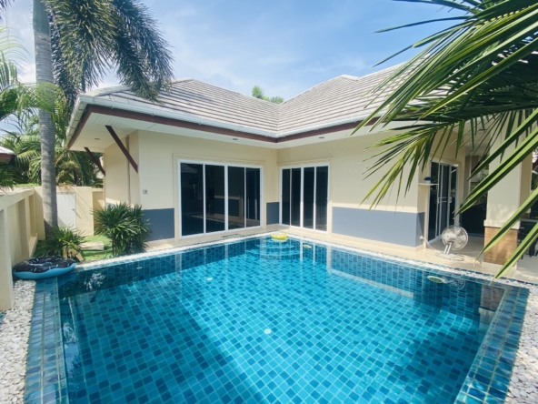 Private pool house for rent in Huay Yai, 2-bedroom, fully furnished, with legal support by Pattaya Legal Consultants