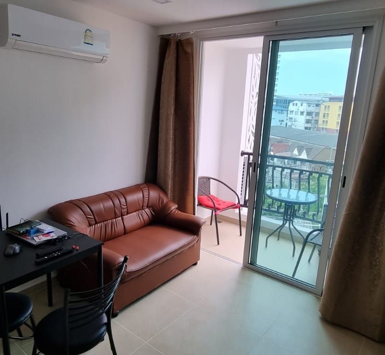 1-bedroom condo for sale in City Garden Olympus Pattaya, 5th floor, city view, foreign ownership