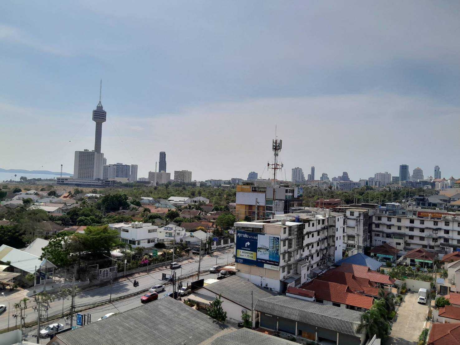 Sea view condo for sale in Jomtien Pattaya – View Talay 2, Building A, 9th Floor