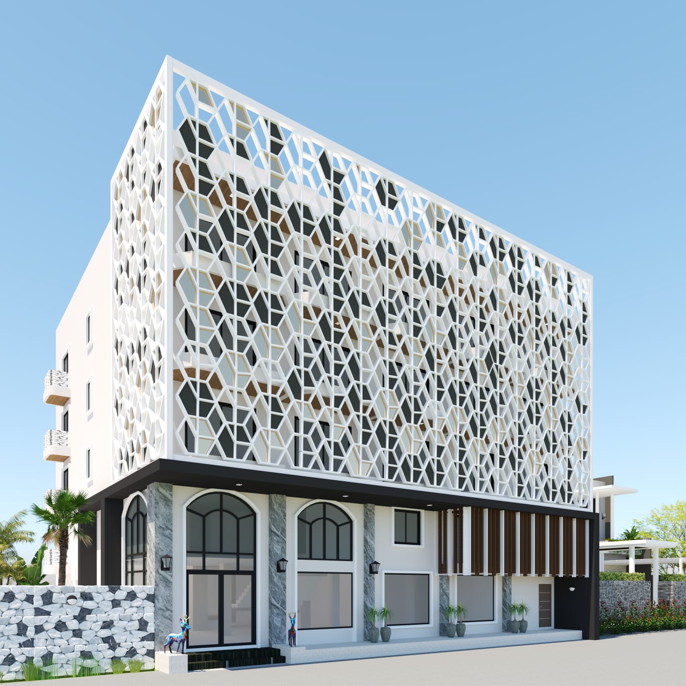 Hotel building for sale Jomtien Soi 1 Pattaya, 35 rooms, rooftop bar, 150m from the beach