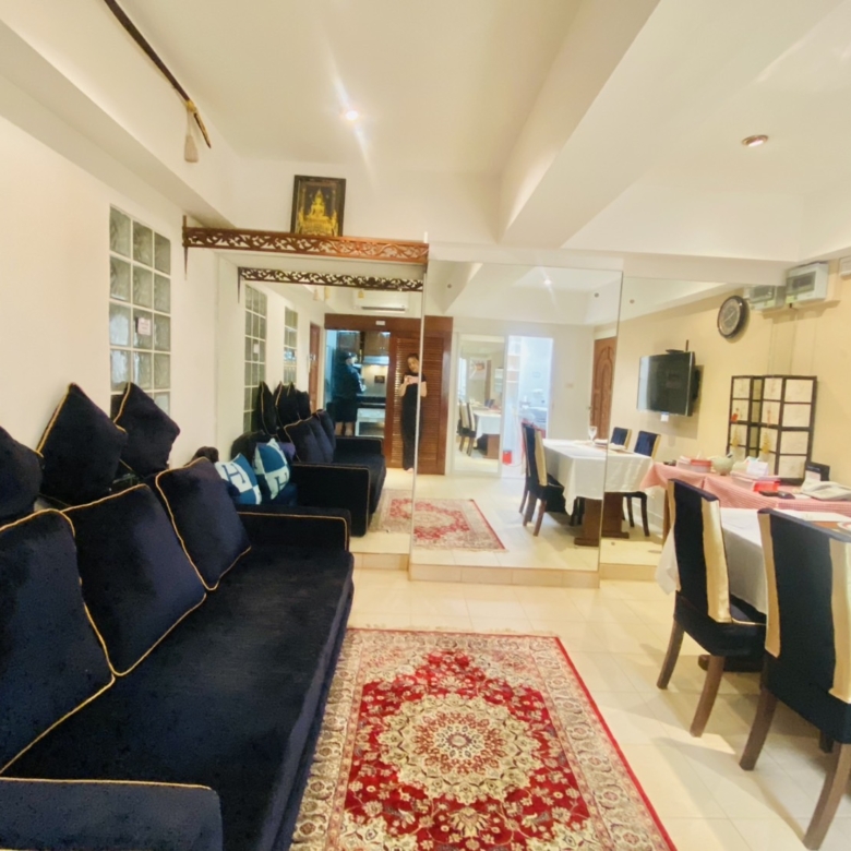 “Spacious living room in 1-bedroom Center Condotel condo for sale South Pattaya”