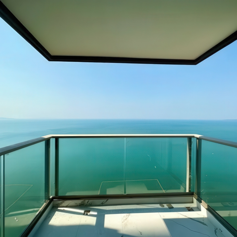 Fully furnished modern condo with panoramic ocean view