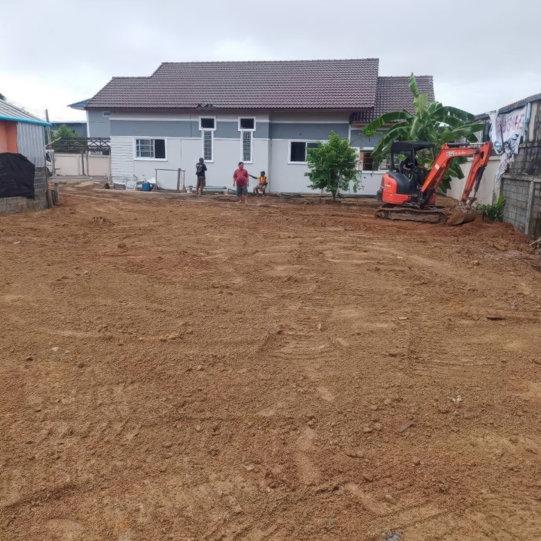 2-storey single house for sale in Nong Yai Pattaya – front view