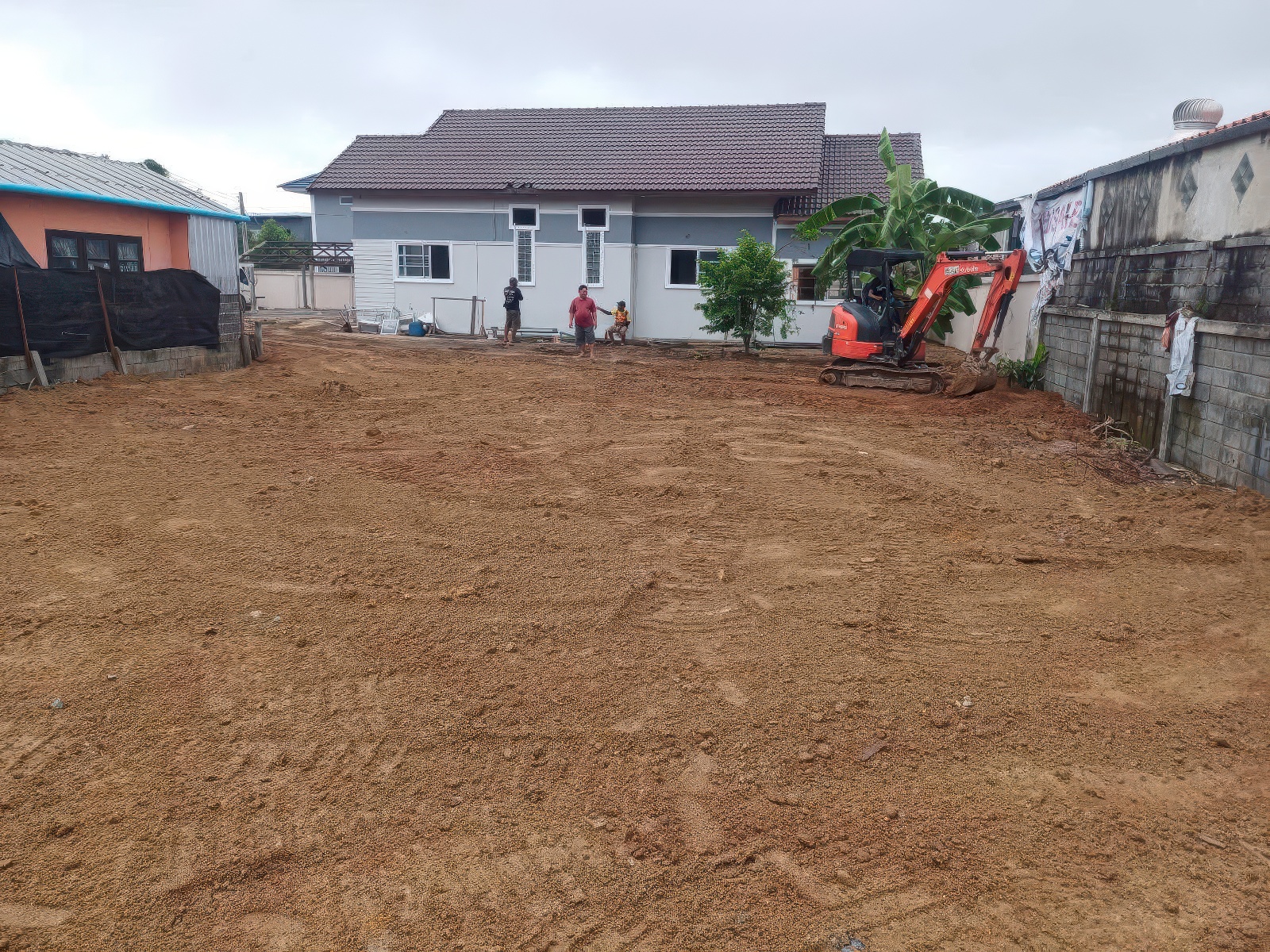 2-storey single house for sale in Nong Yai Pattaya – front view