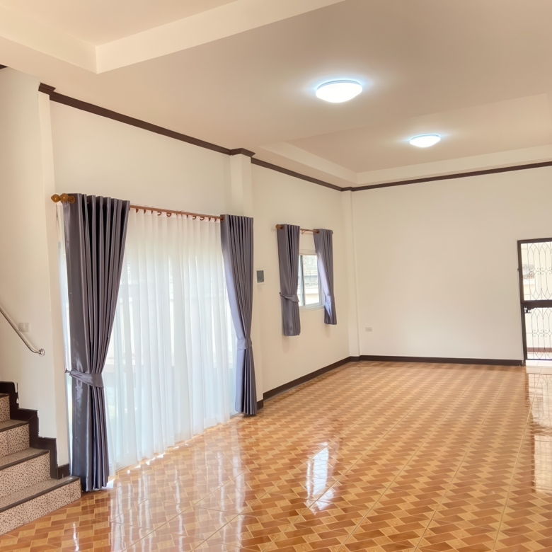 2-storey single house for sale in Nong Yai Pattaya – front view