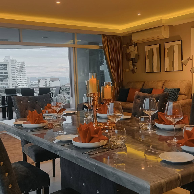 Pratumnak Hill 212 Sqm Luxury Condo – Fully Furnished Rental